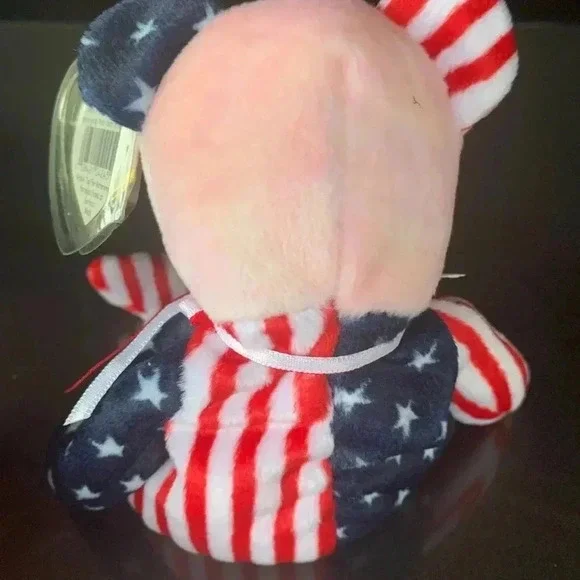 TY Fourth Of July Plush Bear - Picture 2 of 3